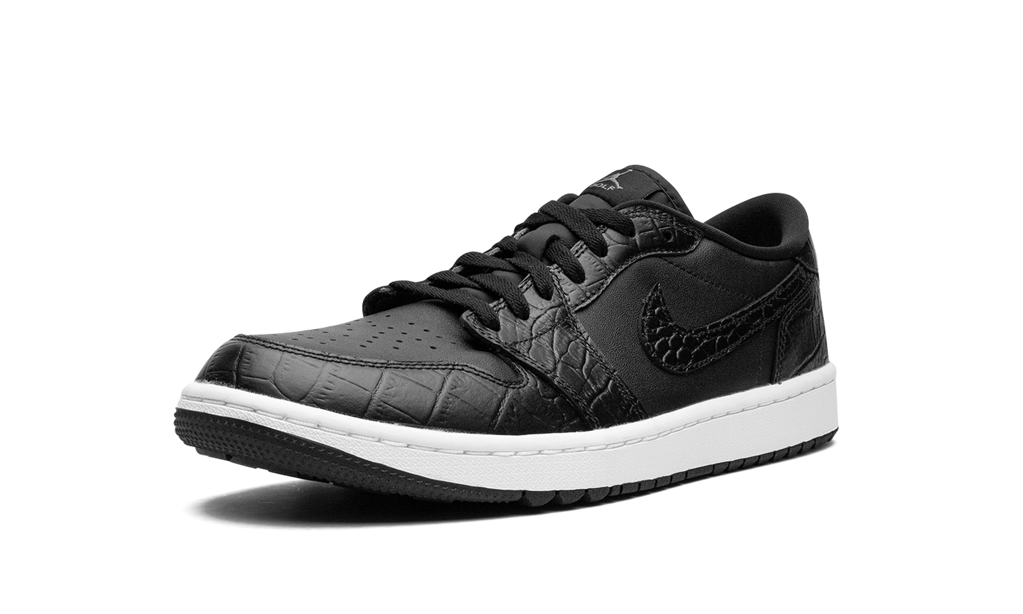 Air Jordan 1 Golf Low "Black Croc" DD9315 003